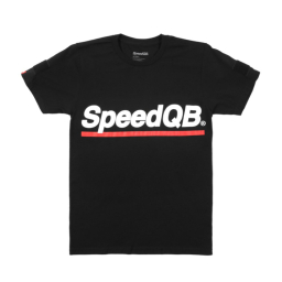 SpeedQB Vertical  Underscore, Shortsleeve - Black