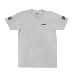 SpeedQB Vertical T-shirt, Shortsleeve - Grey