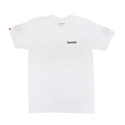 SpeedQB Vertical T-shirt, Shortsleeve - White