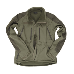 Mil-Tec Bunda Softshell PLUS Olivová M