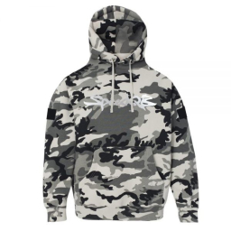 SpeedQB Supra Mikina, reflexní logo - Snow Camo