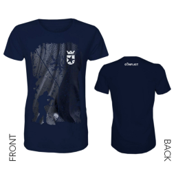 T-shirt s Czech Flag Dark Blue M