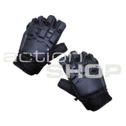 Paintball Half Finger Gloves Black