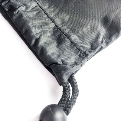                             Waterproof bag cover - black                        