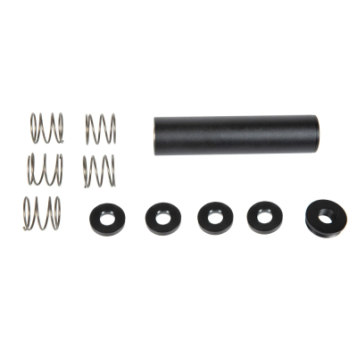                             Tlumič PRO s výplní, 40x150mm - Černý                        