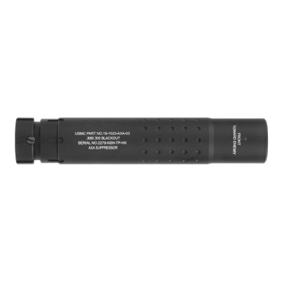                             Silencer with QD mount for AR308 - Black                        