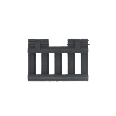                             Rail Cover with Wire Loom 5-slot                        