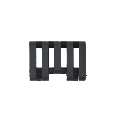                             Rail Cover with Wire Loom 5-slot                        