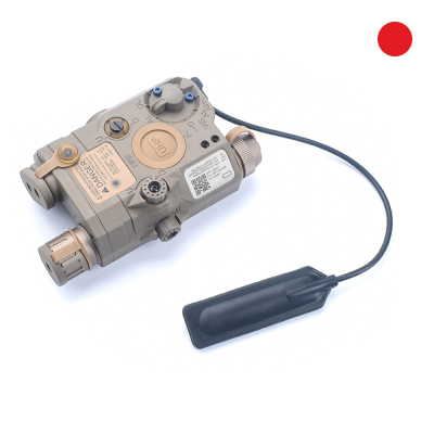 Taktický PEQ XA-5 s červeným laserem                    