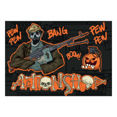 Halloween stickers - Limited Edition                    
