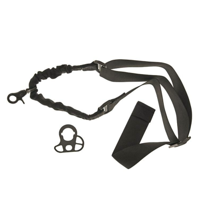Bungee Sling single-point with mount set - black                    