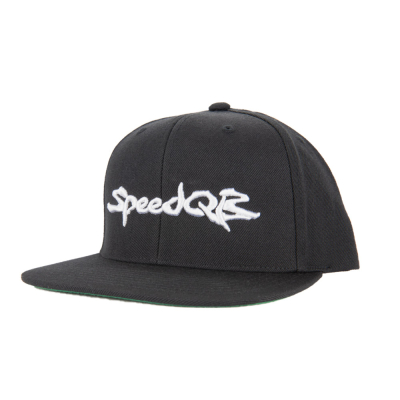 SUPRA 6 PANEL SNAPBACK – BLACK                    