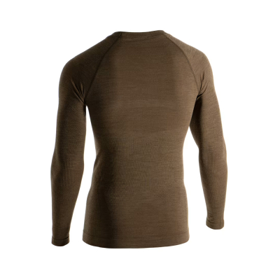                             Funkční triko Merino s dlouhým rukávem , bezešvé - Stonegrey Oliva                        