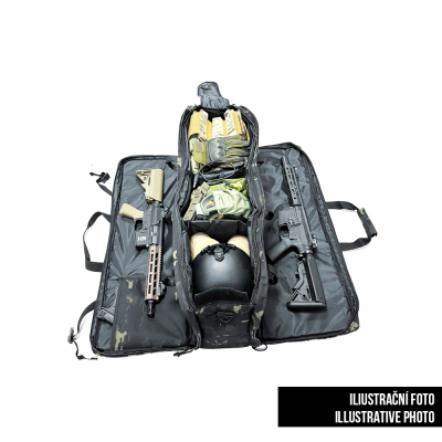                             Přepravní taška na 2 zbraně a vybavení - Oliva                        