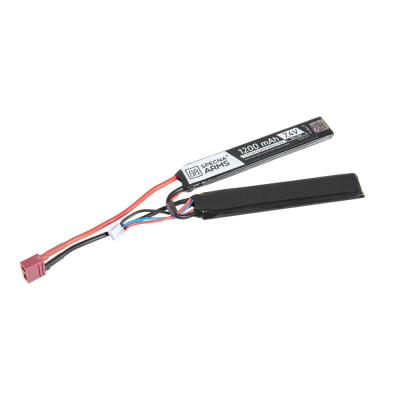 Akumulátor, LiPo 7,4V 1200mAh 15/30C Battery  NunChuck typ - T-Dean konektor                    