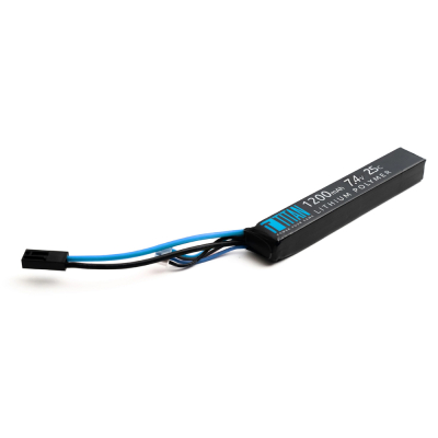                             Li-pol Baterie TITAN 7.4V, 1200mAh (25C) - Stick                        