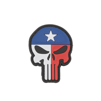 Nášivka Punisher Texas Flag                    