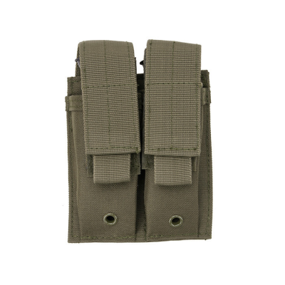                             Magazine pouch for 2 pistol mags, molle, olive                        
