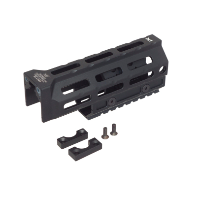                             CNC univerzální M-lok předpažbí pro AK 47/74 - Černé                        
