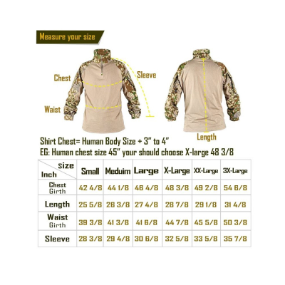                             G3M Type Combat Shirt - Tiger                        