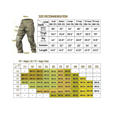                             G3M Type Combat Pants - Tiger                        