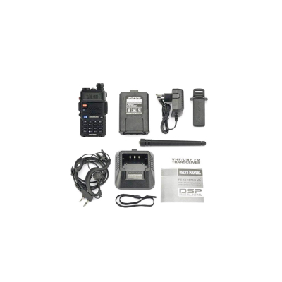                             Radio Baofeng UV-5R (VHF/UHF) - Black (II. Grade qualityú                        