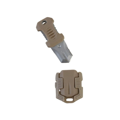 Tactical Molle Mini Knife - Coyote                    