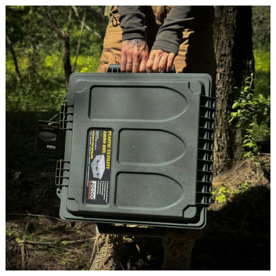                             Plastic Ammo/utility box compact                        