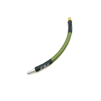 IGL hose for HPA system - QD male + 1 / 8NPT - 20cm - olive                    