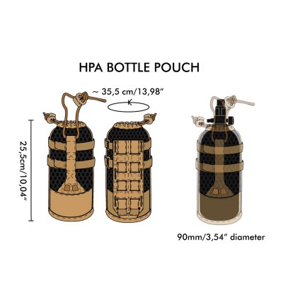                             Pouch for HPA bottle                        