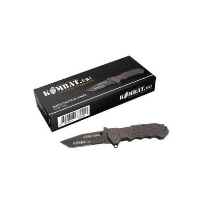                             Tanto Type Folding Knife - Black                        