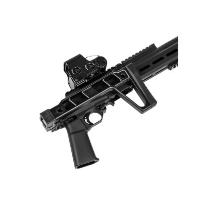                             Novritsch Folding Aluminum Stock - Black                        
