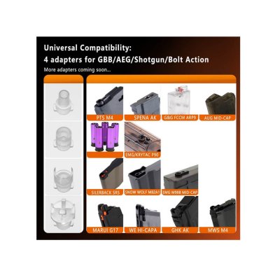                             Elektrický speedloader T238 Lite, 1100rds - Black                        