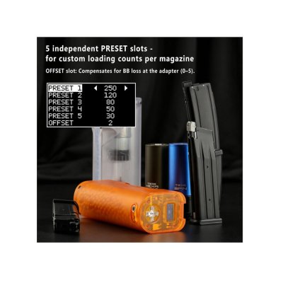                             Elektrický speedloader T238 Lite, 1100rds - Black                        