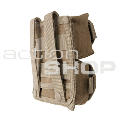                             GFC Double hand grenade pouch - Sand                        