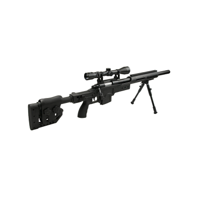                             Sniper MB4410D with scope and bipod                        