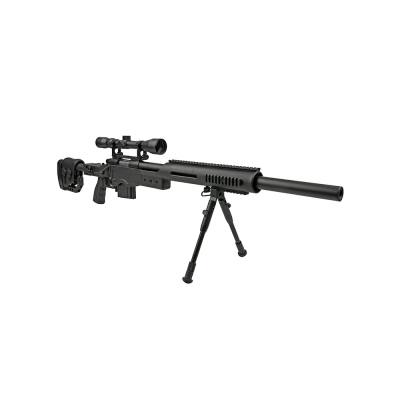                             Sniper MB4410D s optikou a nožičkami                        