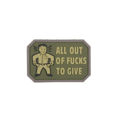 All Out 3D patch - Olive                    