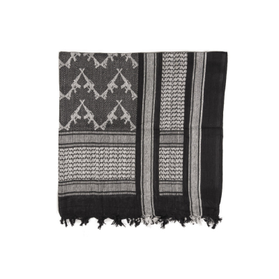                             Shemagh Scarf Rifles, black/white                        