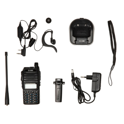                             Manual Dual Band Shortie-82 Radio - (VHF/UHF)                        