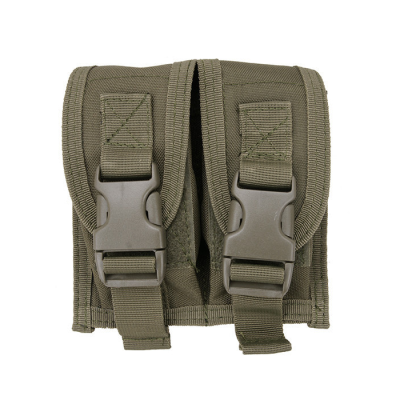                             GFC MOLLE pouch for granate, double, olive                        