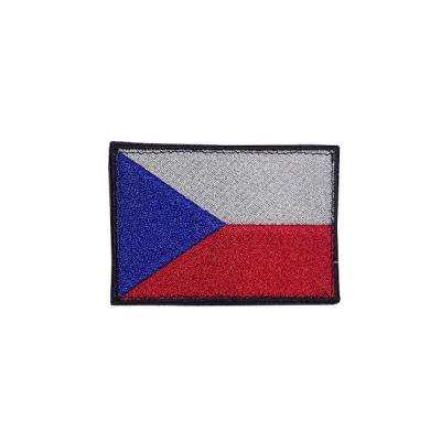 Nášivka - Česká vlajka bojová barevná                    