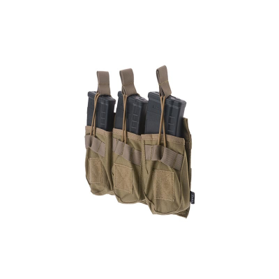 Magazine pouch Open type 3-mags for AK, tan                    