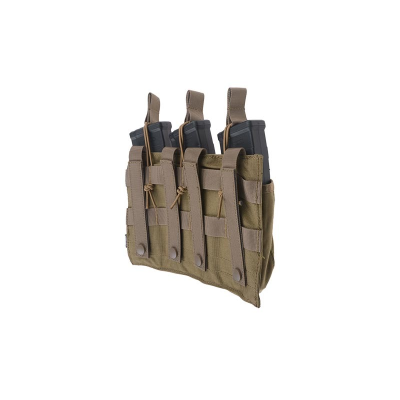                             Magazine pouch Open type 3-mags for AK, tan                        