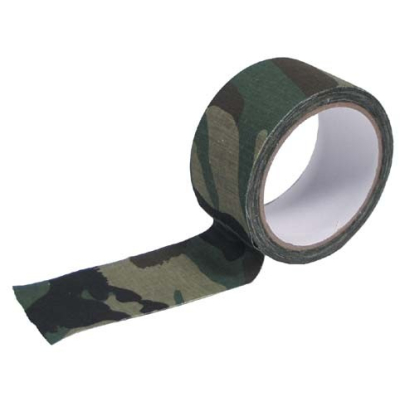 Adhesive tape cloth, 5 cm x 10 m, woodland                    