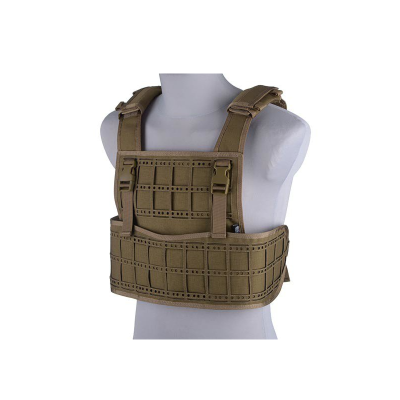 Vest tactical type Laser cut, tan                    