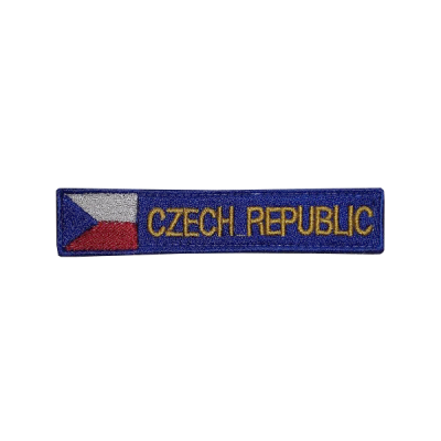 Nášivka - Česká republika barevná                    