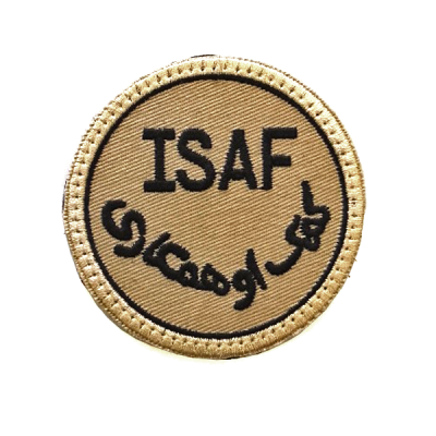 Nášivka - ISAF písková                    