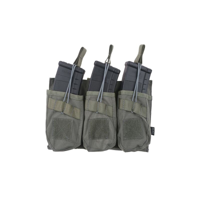                             Magazine pouch Open type 3-mags for AK, ranger green                        