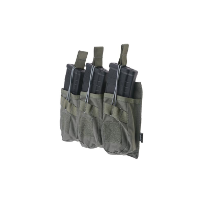 Magazine pouch Open type 3-mags for AK, ranger green                    
